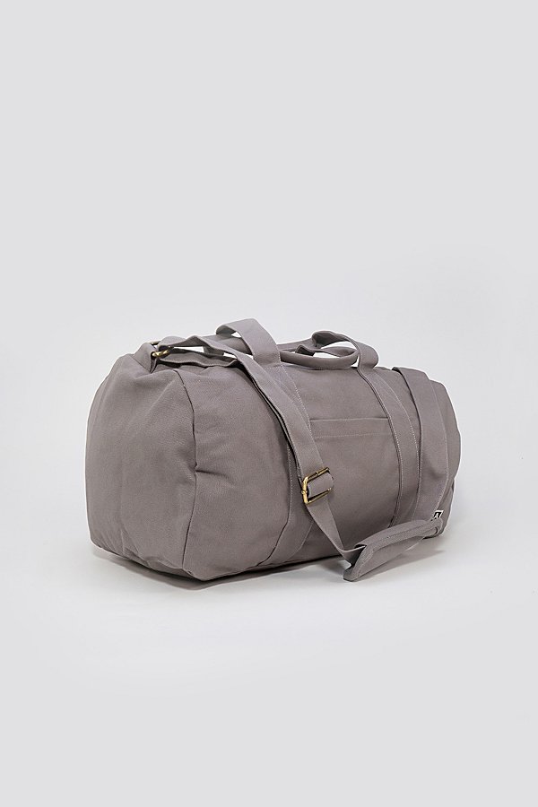 Terra Thread Organic Cotton Canvas Duffle Bag In Light Grey At Urban Outfitters