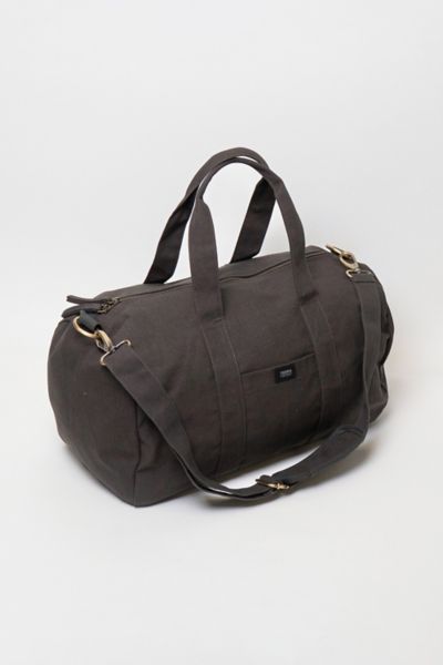 Terra Thread Organic Cotton Canvas Gym Bag In Dark Grey At Urban Outfitters