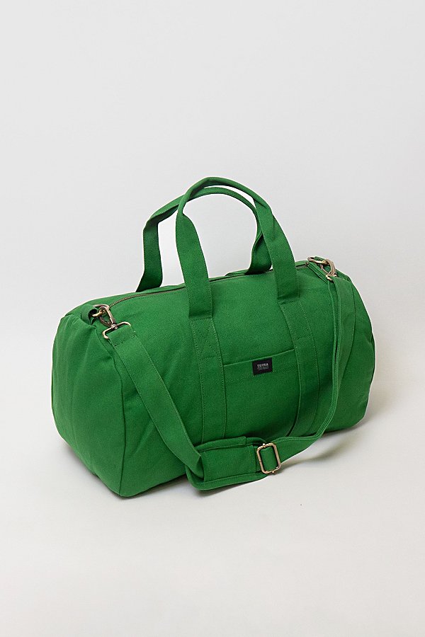 Terra Thread Organic Cotton Canvas Gym Bag In Green At Urban Outfitters