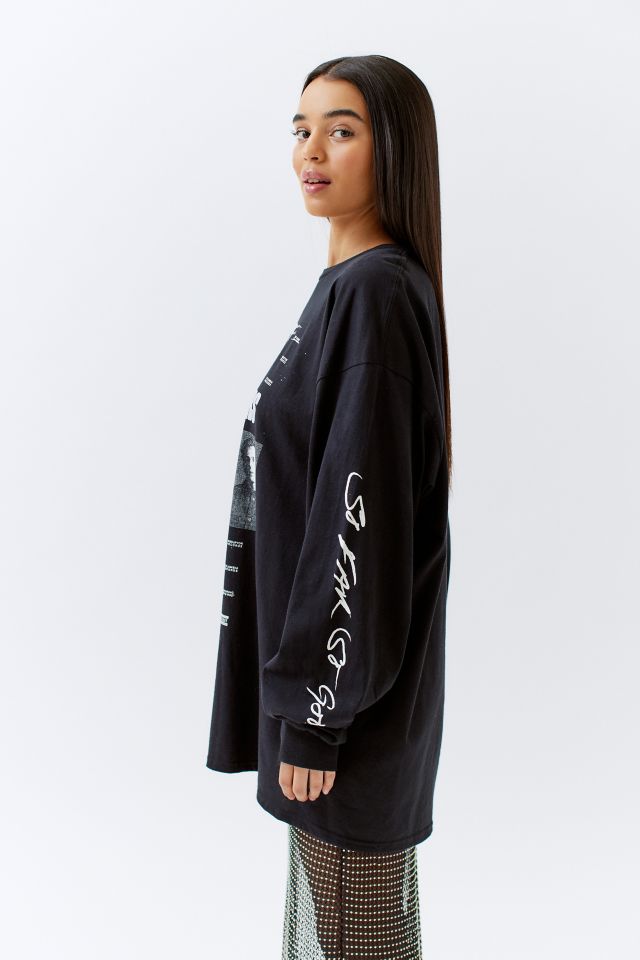 T-shirt surdimensionné à manches longues Chainsmokers #2