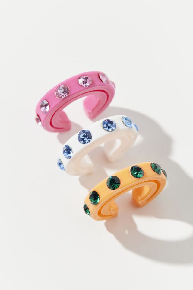 Filamental Original Crystal Ear Cuff Set #1