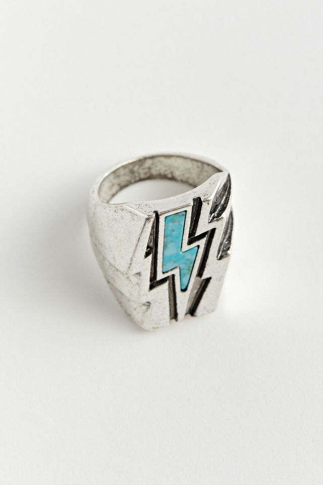 Lightning Bolt Statement Ring #1