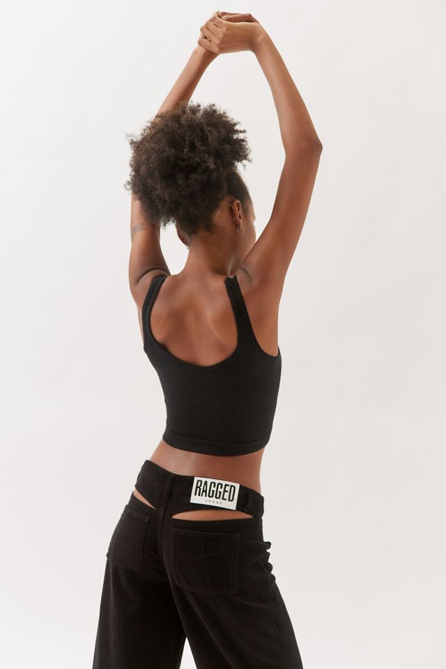 The Ragged Priest Release Corduroy Cutout Pant | Urban Outfitters