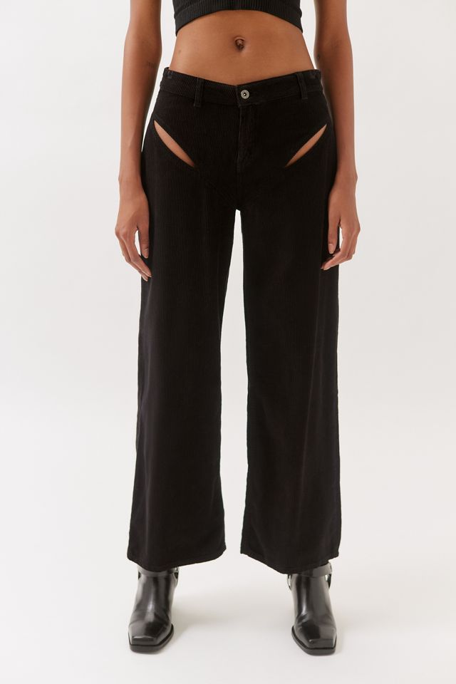 The Ragged Priest Release Corduroy Cutout Pant #1