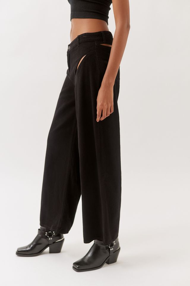 The Ragged Priest Release Corduroy Cutout Pant #2