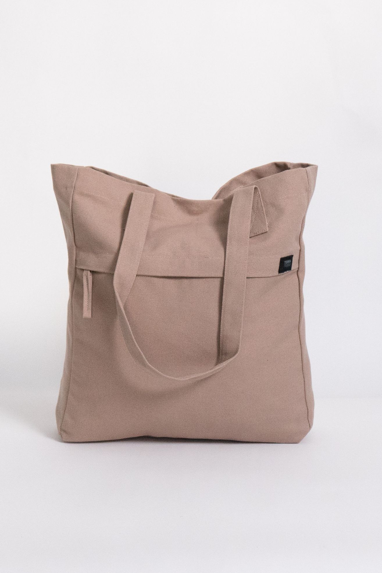 Terra Thread Organic Cotton Multi Pocket Canvas Tote