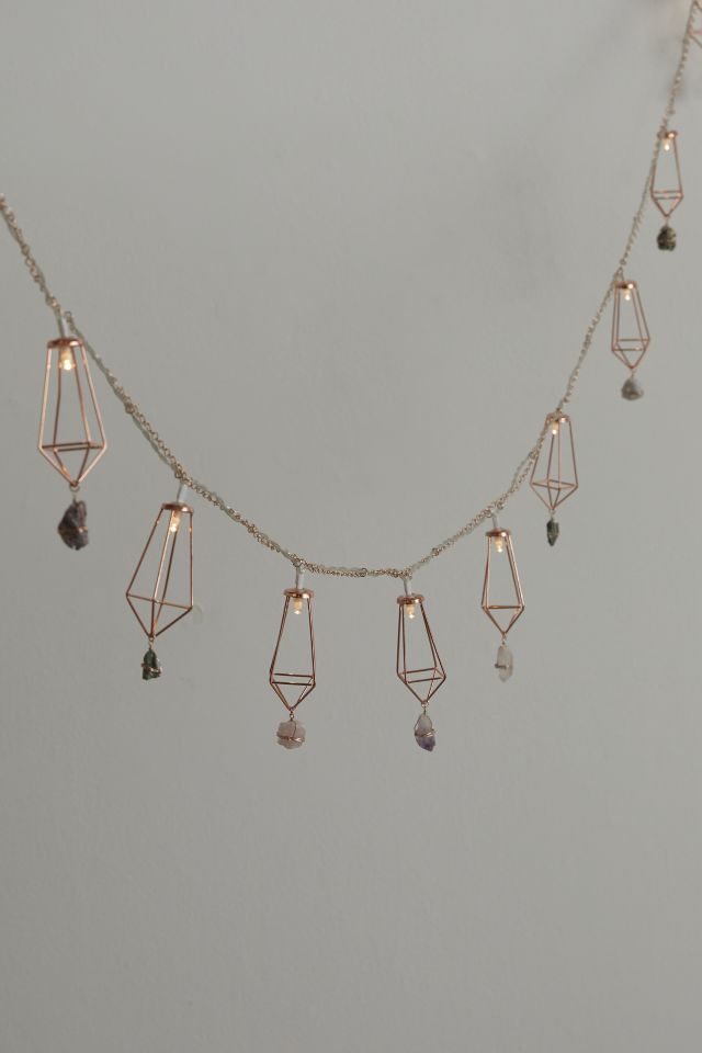 Ariana Ost Geometric Rainbow Crystal Garland #2