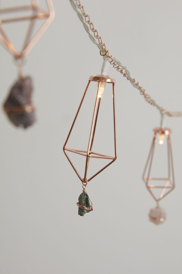 Ariana Ost Geometric Rainbow Crystal Garland #3