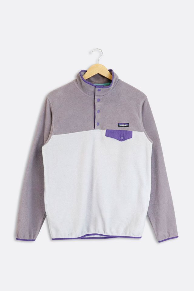 Patagonia fleece shop quarter button