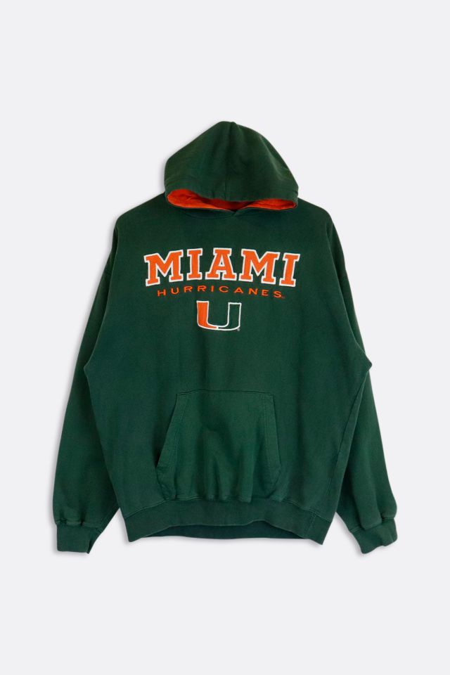 Vintage Miami Hurricanes Hoodie Sweatshirt | Urban Outfitters