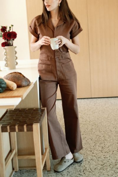 Whimsy + Row Logan Organic Cotton Jumpsuit