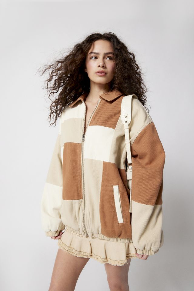 BDG Harrington Twill Patchwork Jacket #2