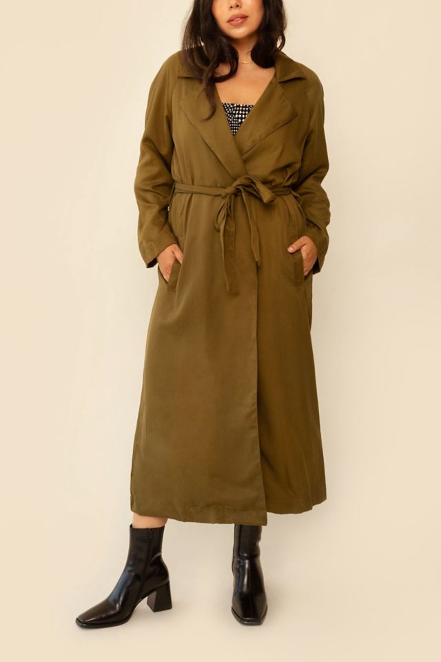 Whimsy + Row Gia Tencel Trench Coat