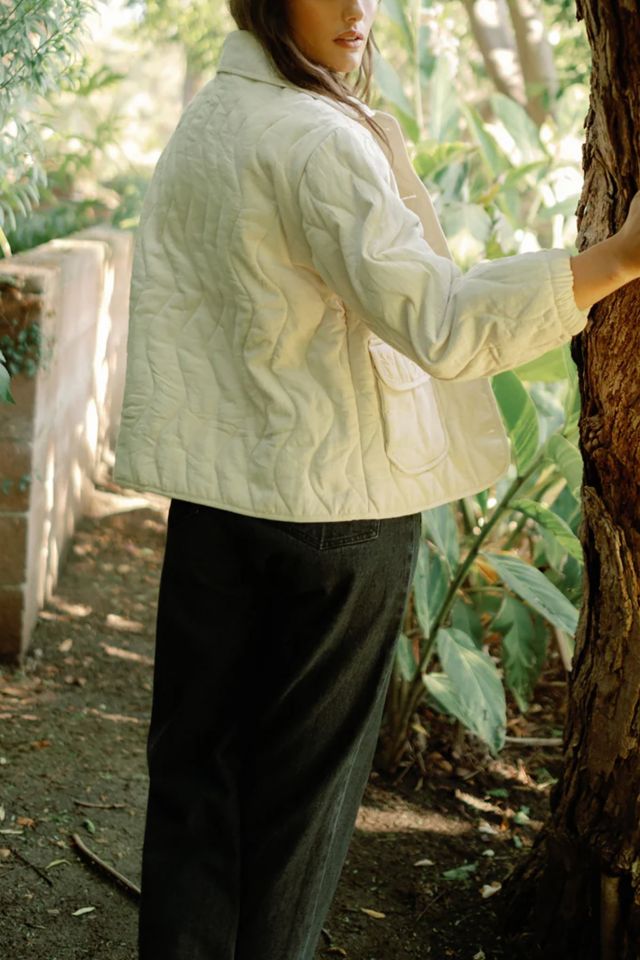 Whimsy + Row Liam Organic Cotton Quilted Jacket #1