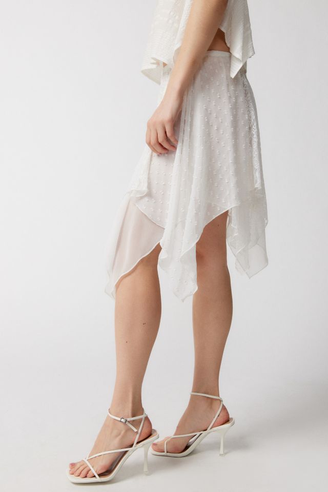 UO Penelope Lace Layered Mini Skirt #2