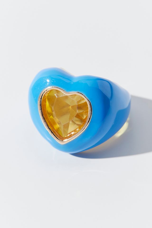 Statement Heart Ring | Urban Outfitters
