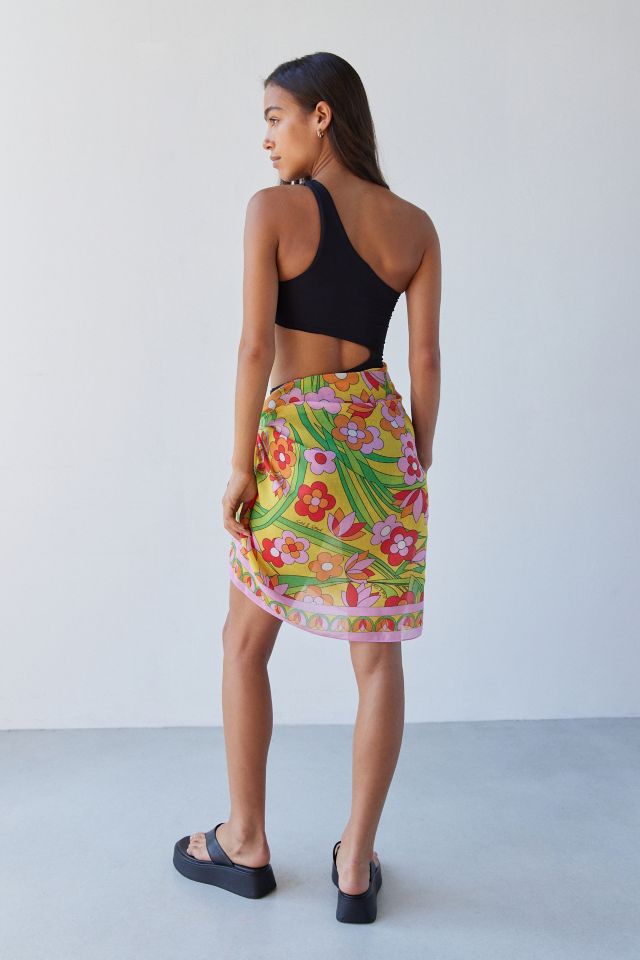 Cache-maillot paréo à fleurs Solid & Striped #2