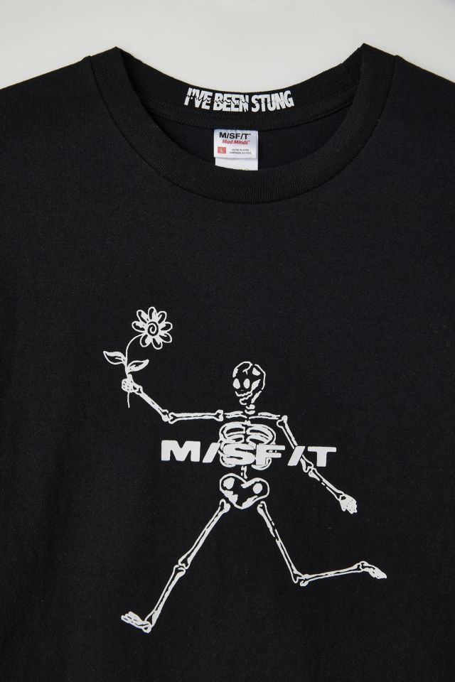 M/SF/T Rose Skeleton Tee #2