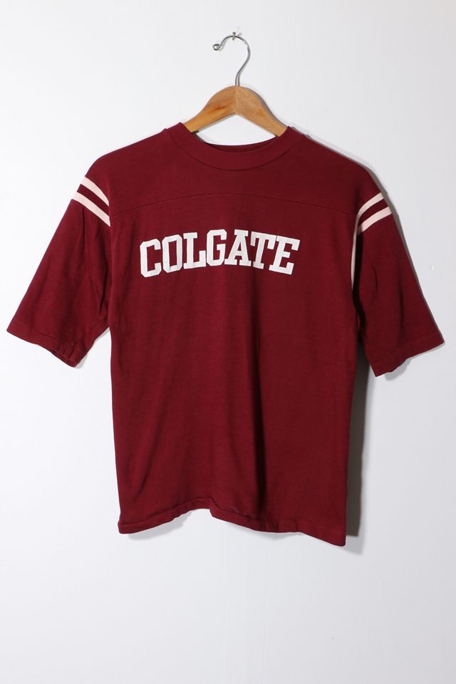 Vintage Colgate University Football Jersey Replica T-shirt | Urban ...
