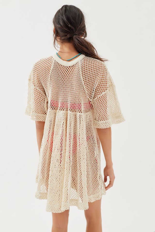 uo gothic mesh babydoll dress uo gothic mesh babydoll dress Venus Mesh Heart Maxi Dress XS