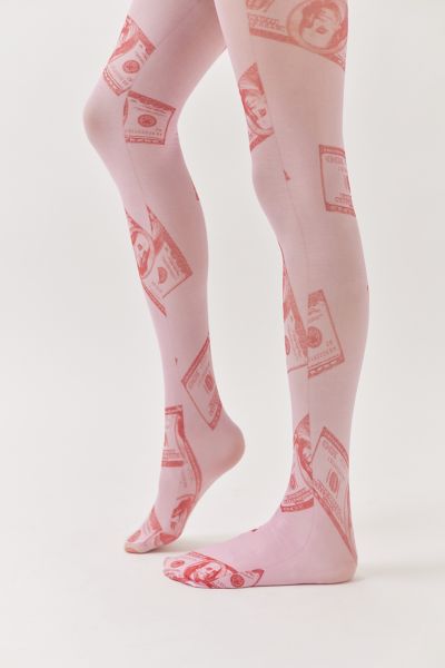 Urban Outfitters Money Print Tight In Pink + Red