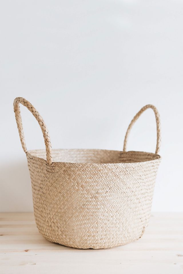 Roan Iris Benny Floor Basket #3