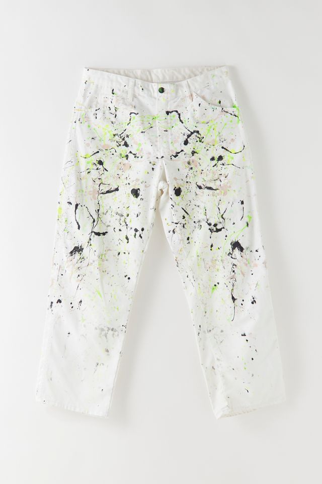 Vintage Dickies Neon Paint Splatter Pant | Urban Outfitters