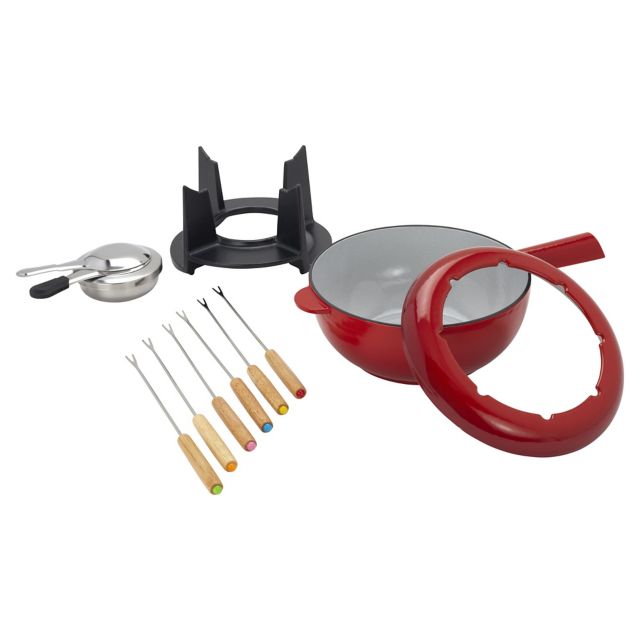 ZWILLING Cast Iron Fondue Set #3