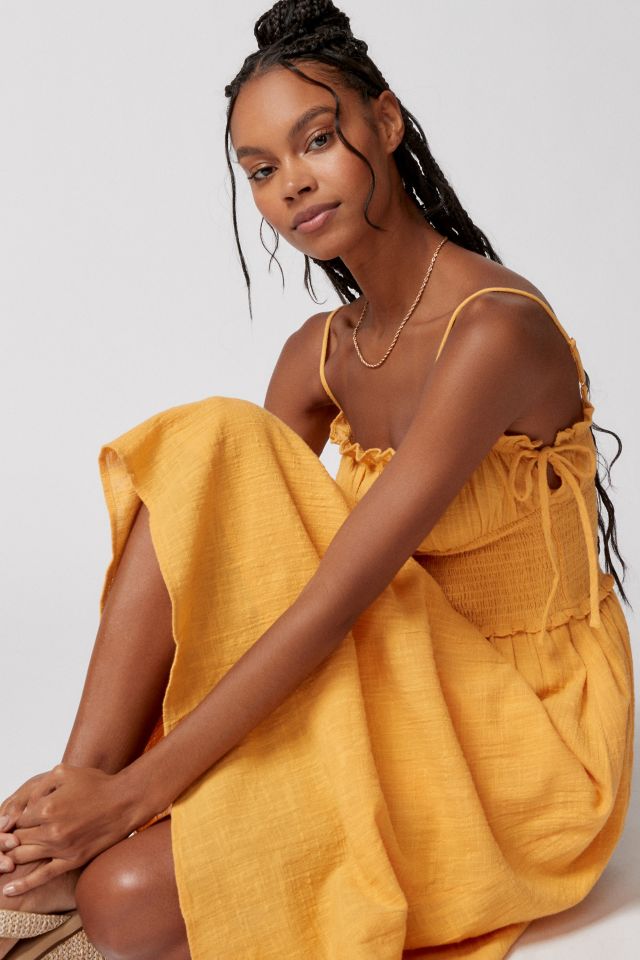 UO Douro Gauzey Sweet Midi Dress #1