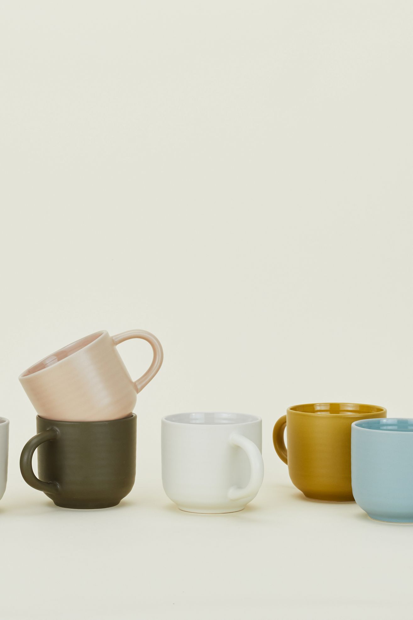 Hawkins New York Essential Stoneware Mug Set - Pink, SET OF 4