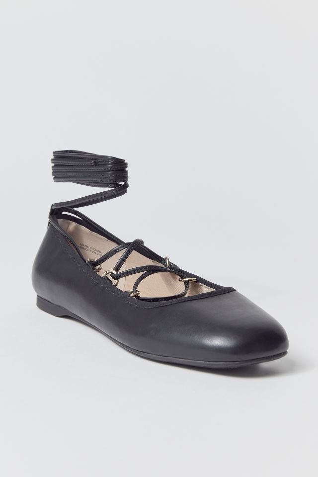 UO Karli Lace-Up Ballet Flat #2
