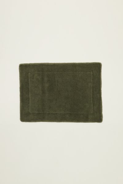 Hawkins New York Simple Terry Bath Mat In Olive