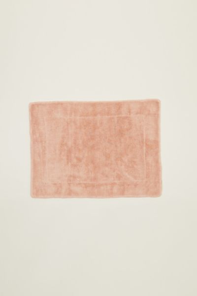 Hawkins New York Simple Terry Bath Mat In Rose