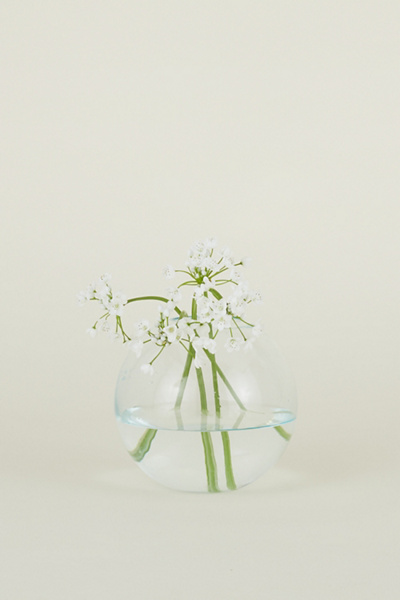 Sphere Recycled Glass Vase - Thumbnail 2