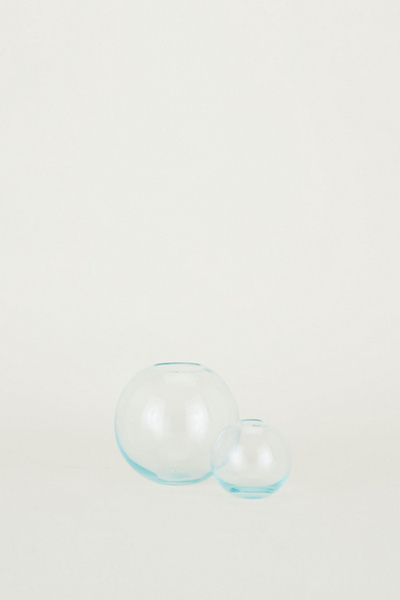 Sphere Recycled Glass Vase