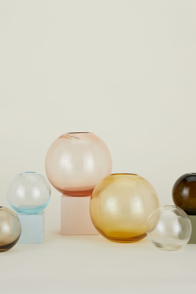 Hawkins New York Sphere Recycled Glass Vase
