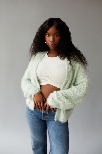 UO Riona Open-Front Cardigan