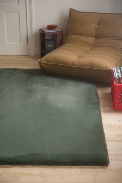 Melody Faux Rabbit Fur Rug