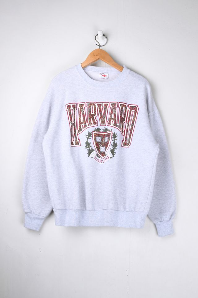 Gray harvard sweatshirt best sale