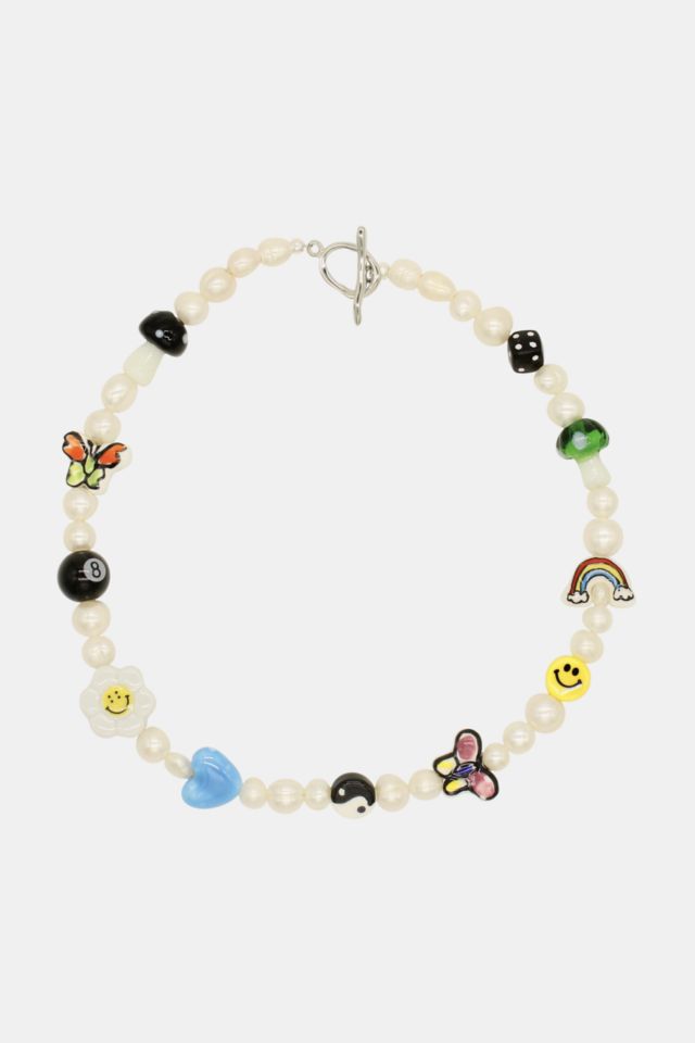 Velvet Luna Effy Beaded Pearl Necklace #1