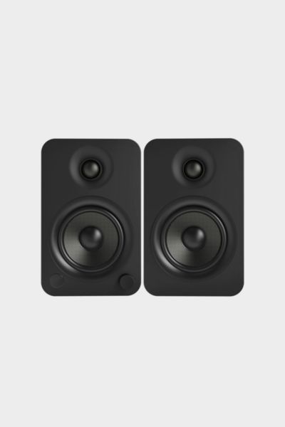 Kanto Yu4 Powered Bluetooth Bookshelf Speakers - Pair In Matte Black At Urban Outfitters