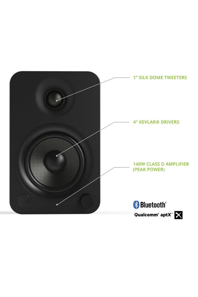 Kanto YU4 Powered Bluetooth Bookshelf Speakers - Pair #2