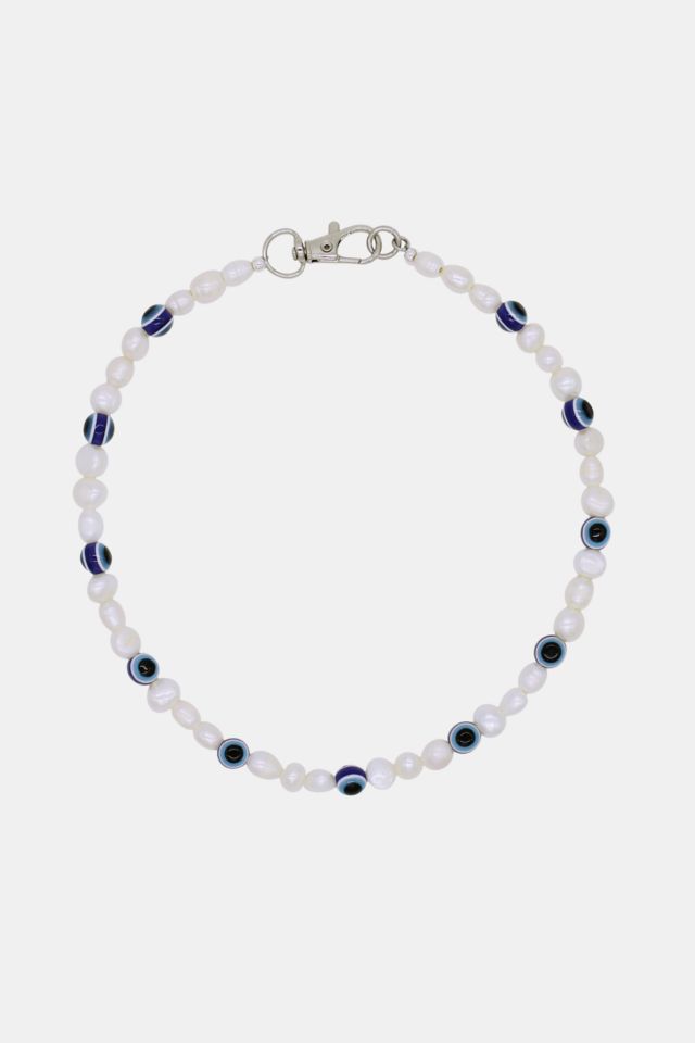 Velvet Luna Evil Eye Pearl Necklace #1