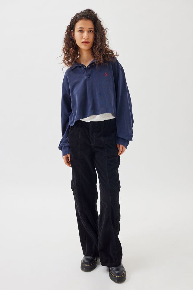 Urban Renewal Remade Polo Ralph Lauren Cropped Polo Shirt #3