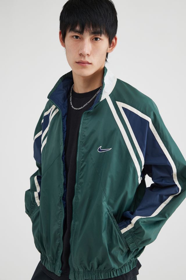 Urban Renewal Vintage Oversized Branded Windbreaker Jacket