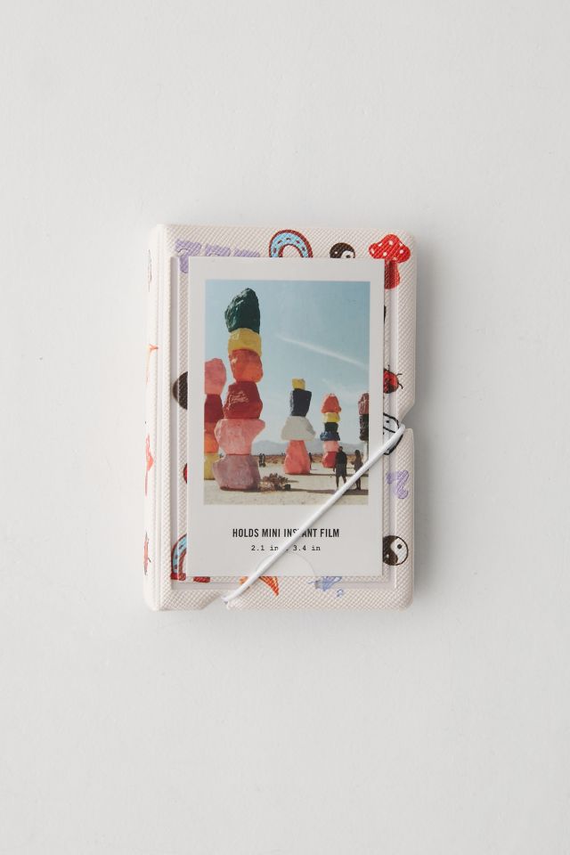 Instax Photo Album 208 Vertical Photos \u2013 Linen Cover, Front