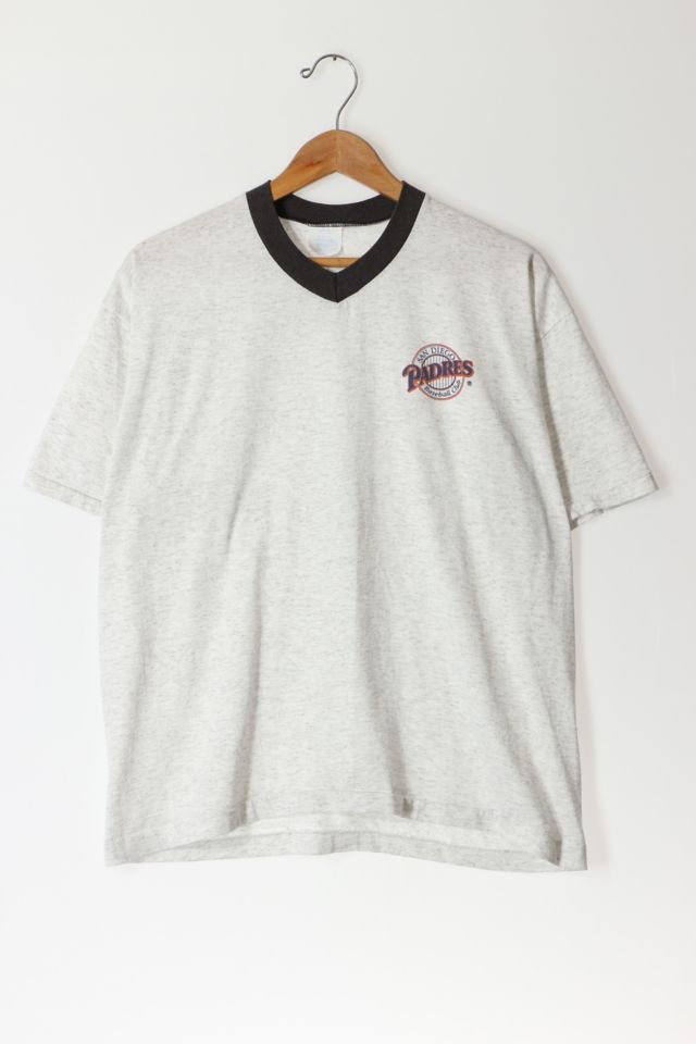 Vintage MLB San Diego Padres Tipped V-neck T-shirt