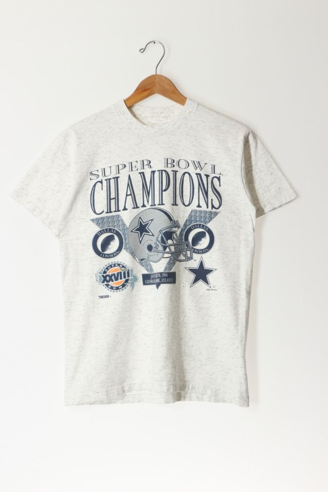 Urban Outfitters Vintage 1996 Super Bowl 30 NFL Dallas Cowboys Champions T- shirt