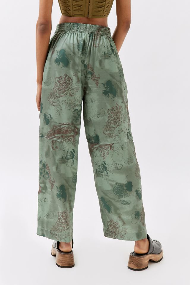 Pantalon Ample en Satin UO Mae #4