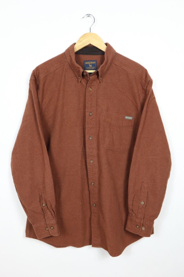 Vintage Woolrich Flannel Button-Down Shirt